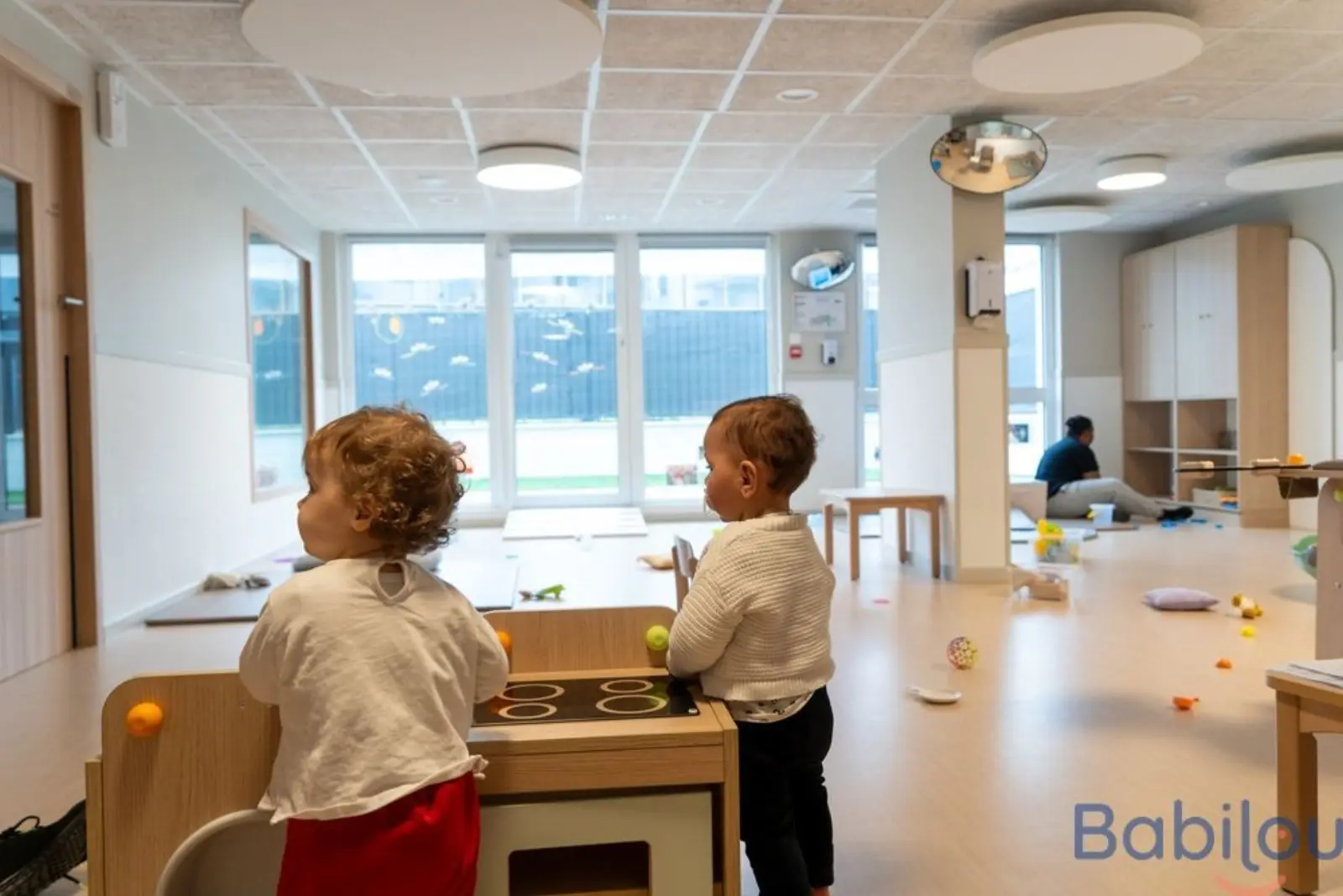 Espace de jeux d'imitation de la crèche Babilou Poissy Paix