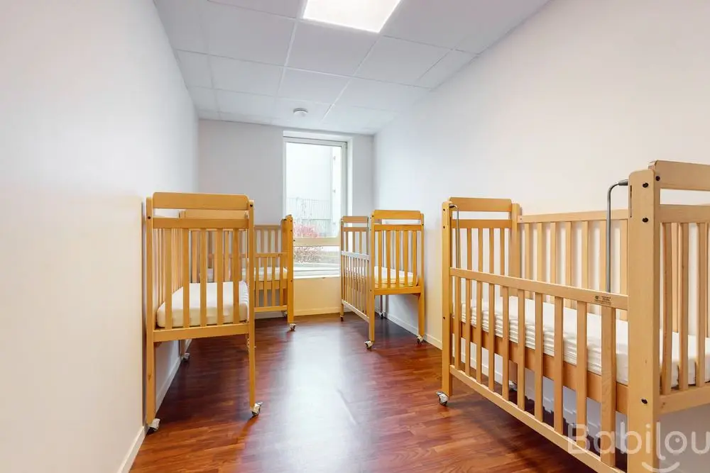 Dortoir de la crèche Babilou Guipavas Luther King