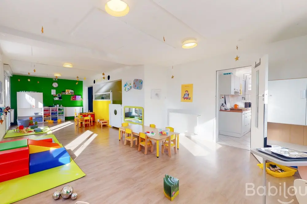 Salle de jeux de la micro-crèche Babilou Orvault Auteuil