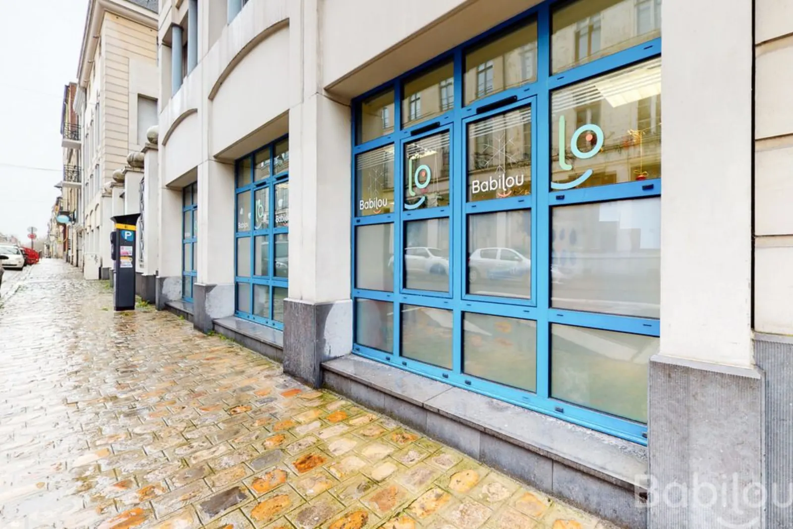 Façade de la micro-crèche Babilou Lille Halle, rue de la Halle dans le Vieux-Lille