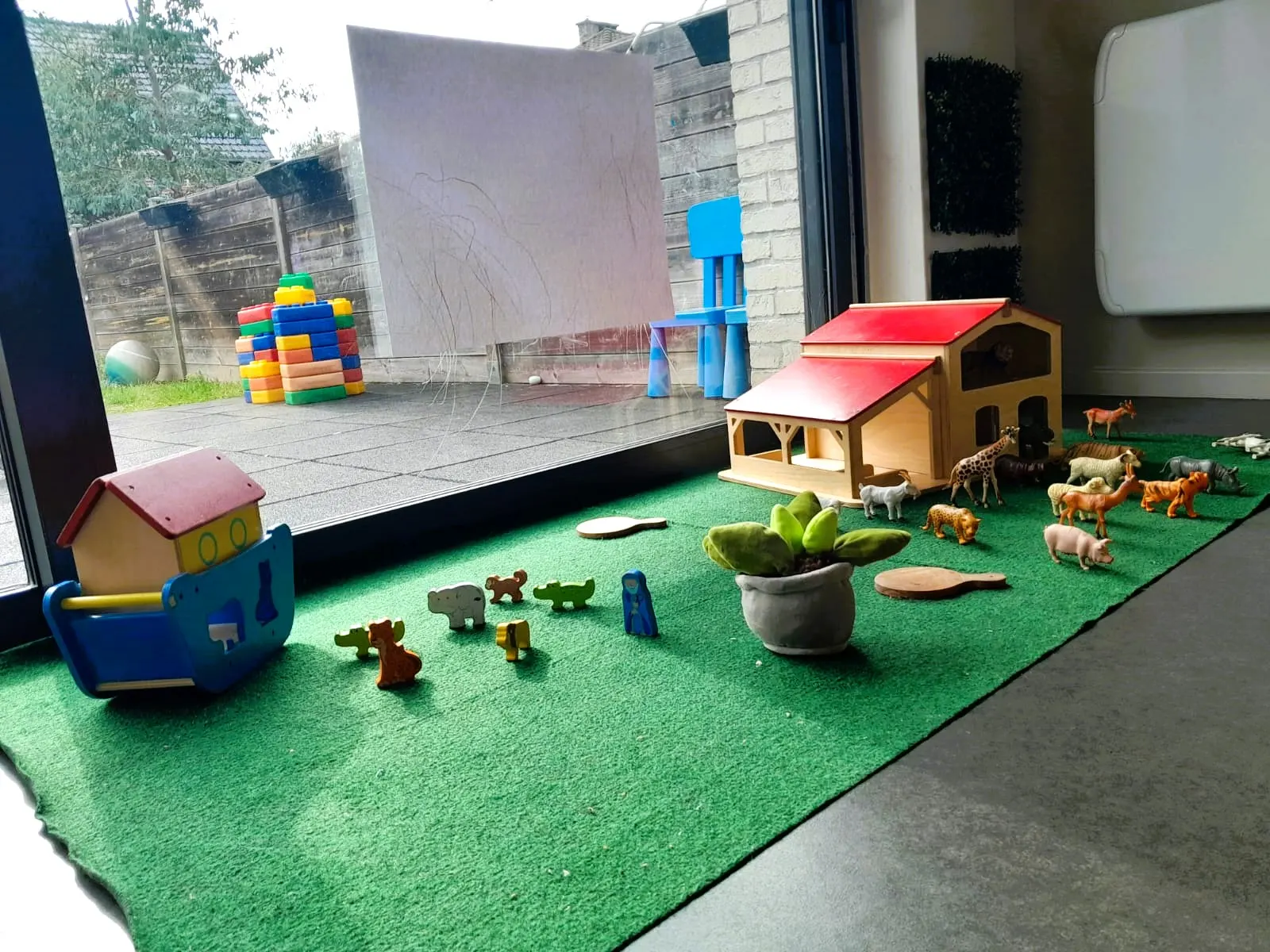 Coin de jeux d'imitation à la micro-crèche Babilou Marcq Maginot