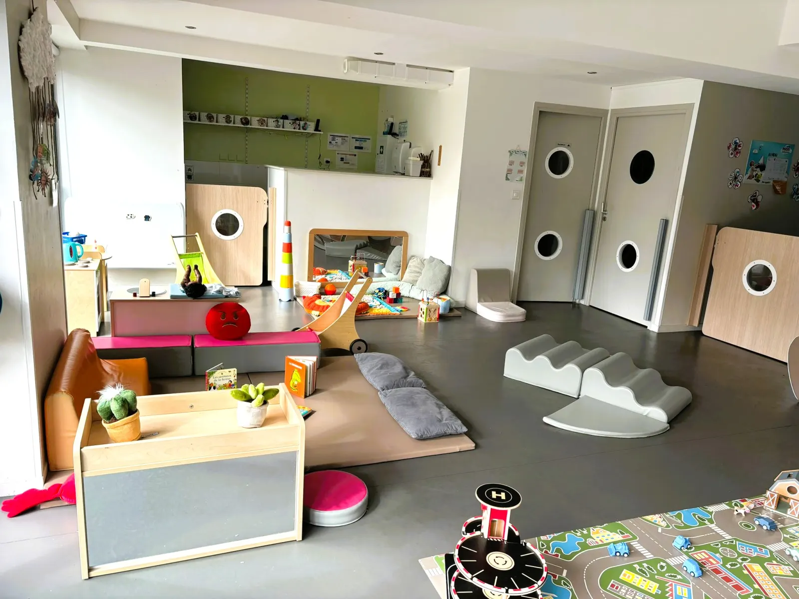 Espace de jeux de la micro-crèche Babilou Marcq Maginot Club