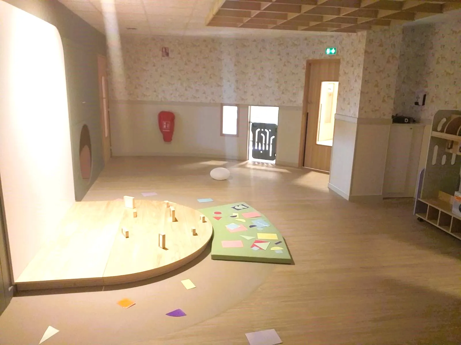 Salle de motricité de la crèche Babilou Lezennes Moulin