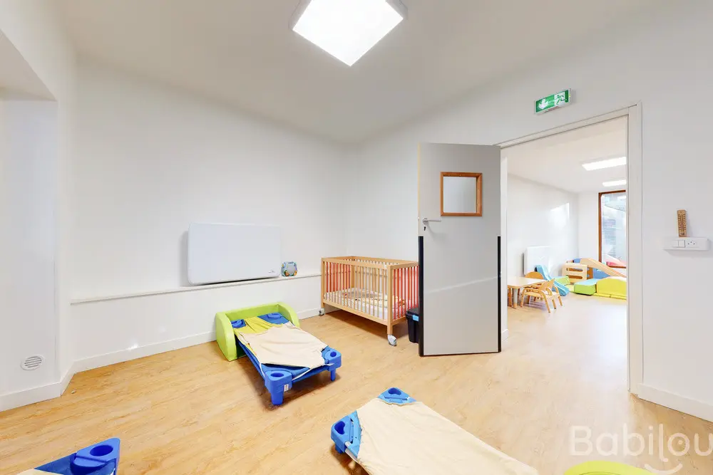 Dortoir de la micro-crèche Babilou Mouvaux Londres