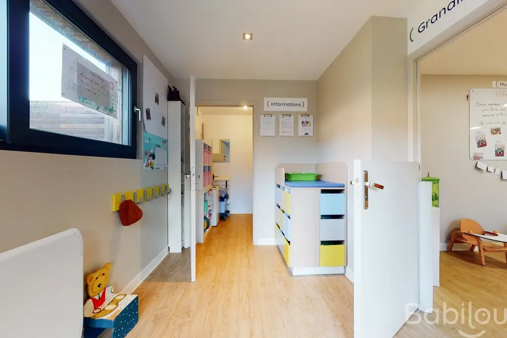 Espace d'accueil de la micro-crèche Babilou Mouvaux Londres Club