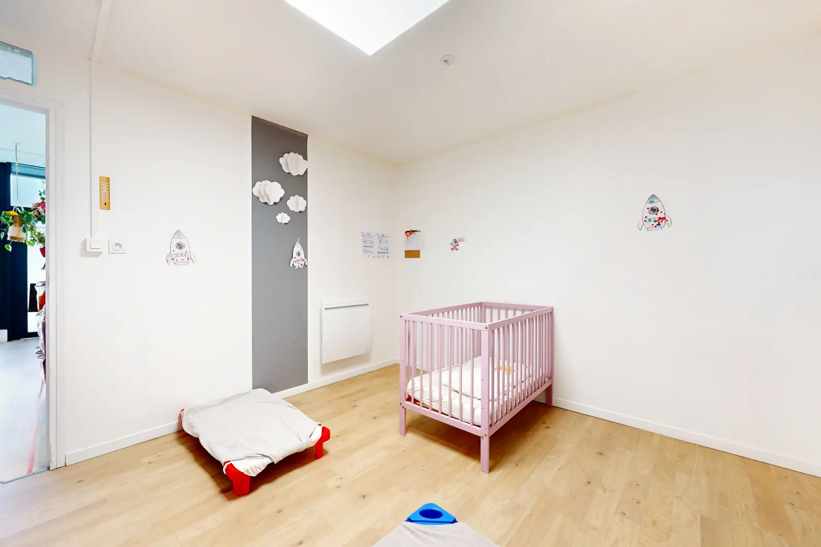 Espace de sieste de la micro-crèche Babilou Capinghem Mandela