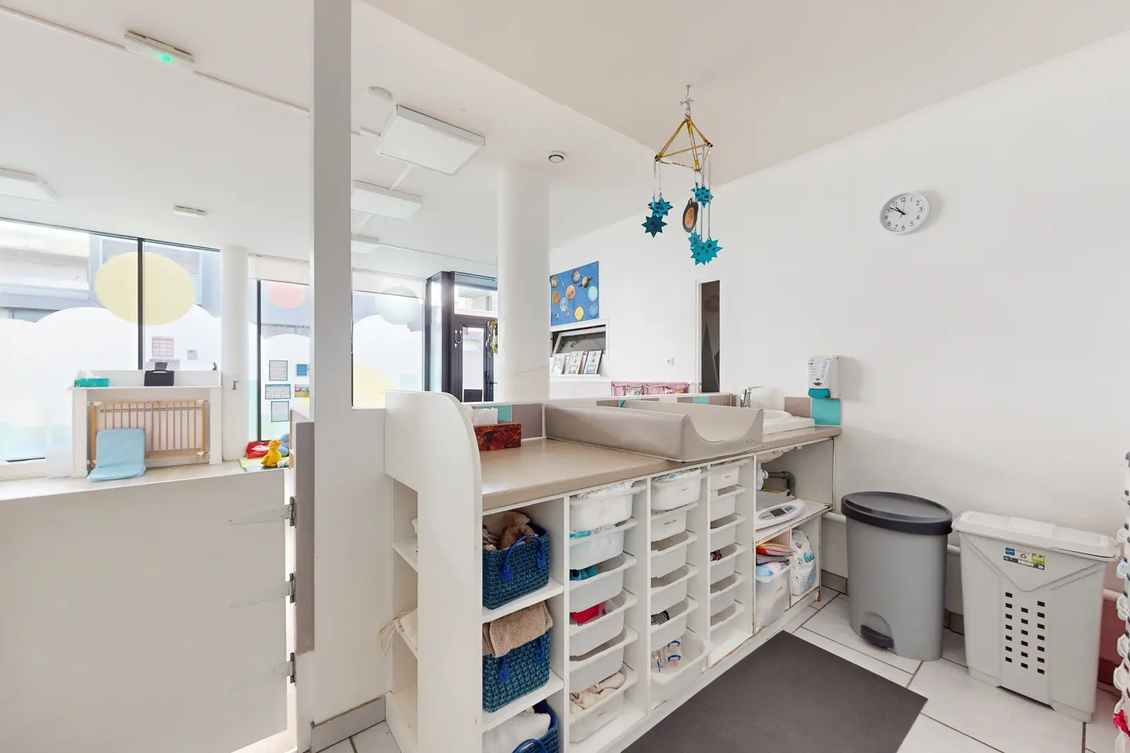 Espace de change de la micro-crèche Babilou Capinghem Mandela