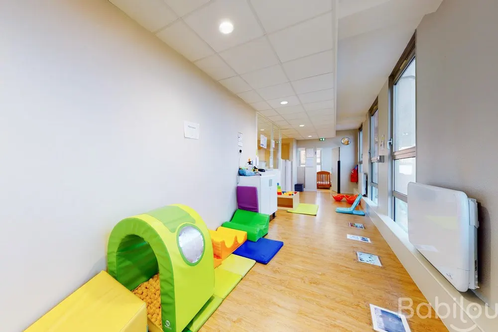 Espace de motricité de la crèche Babilou Marcq-en-Barœul Stahl