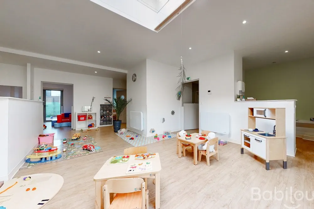 Salle de vie de la micro-crèche Babilou Hem Gabert