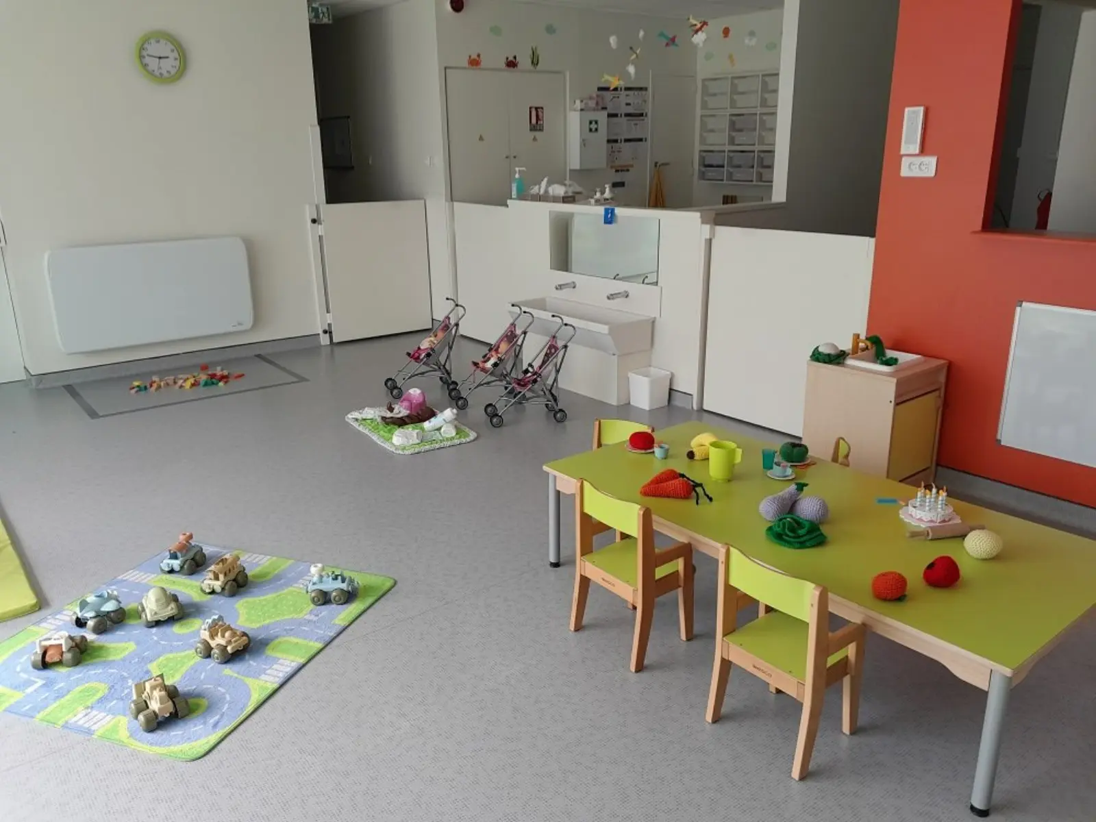 Espace de jeux de la micro-crèche Babilou Lille Kennedy