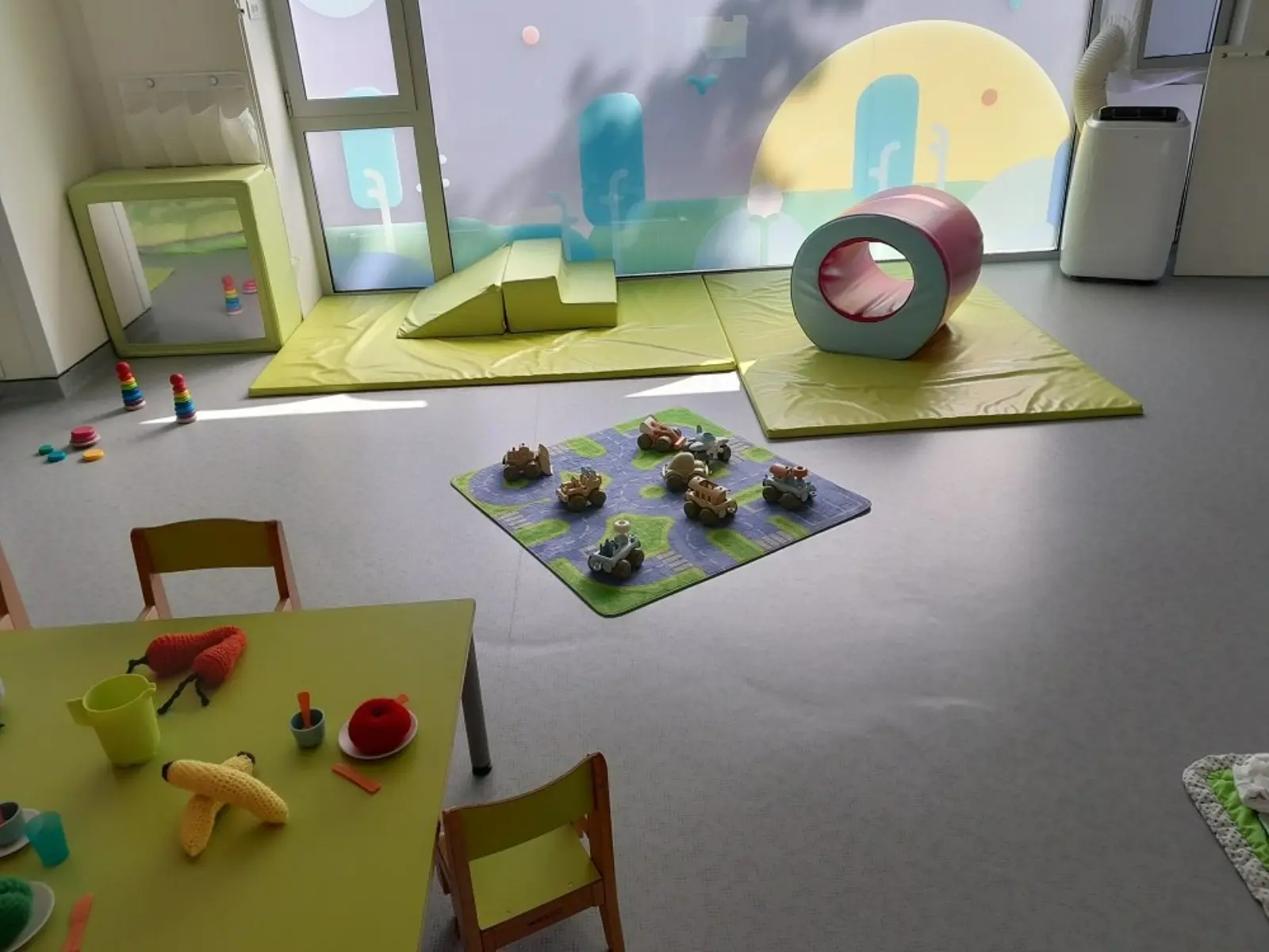 Coin lecture de la micro-crèche Babilou Lille Kennedy