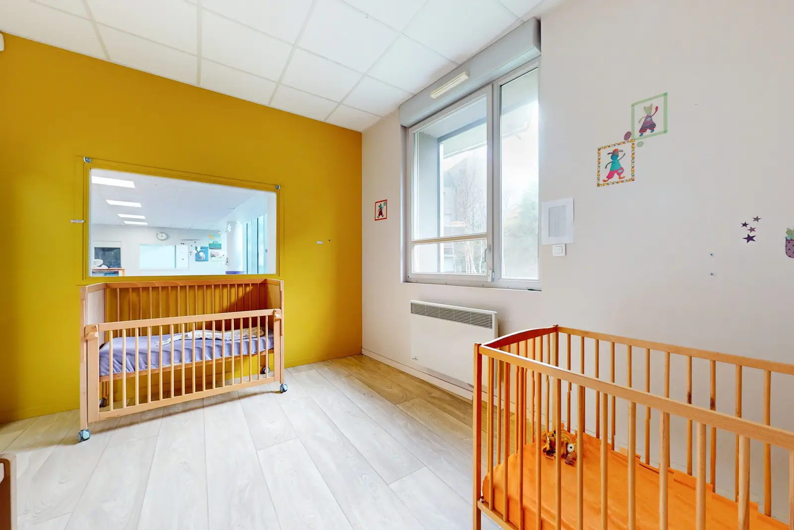 Dortoir de la micro-crèche Babilou Lille Moselle 1