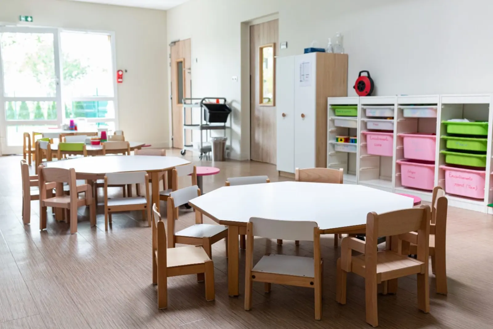 Réfectoire de la crèche Pim Pam Pomme Bourguébus Nations