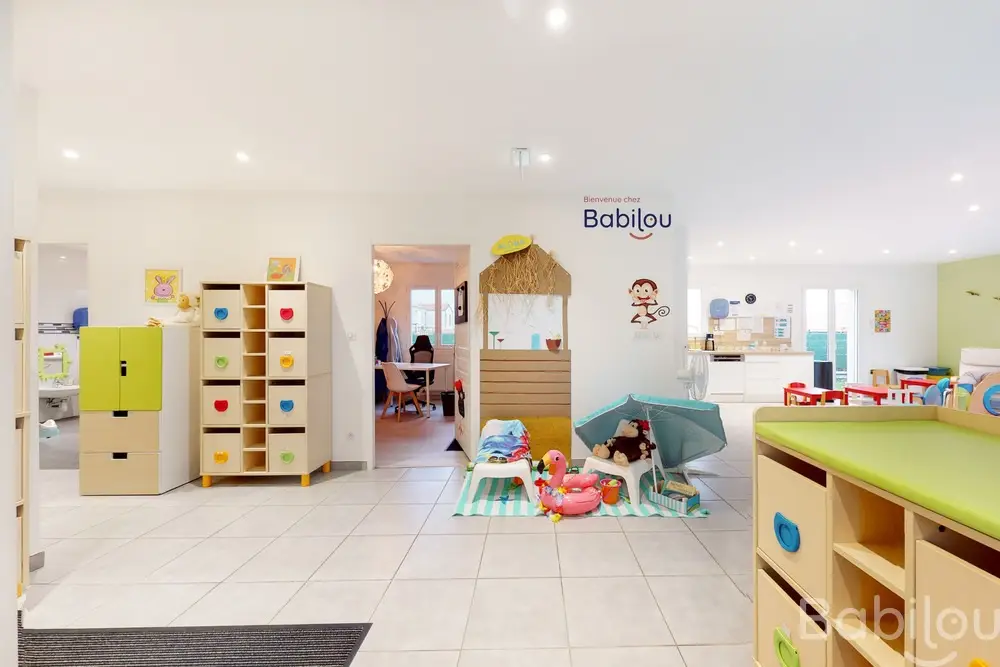 Espace de jeux d'accueil de la micro-crèche Babilou Riom Clos du Gamay 1