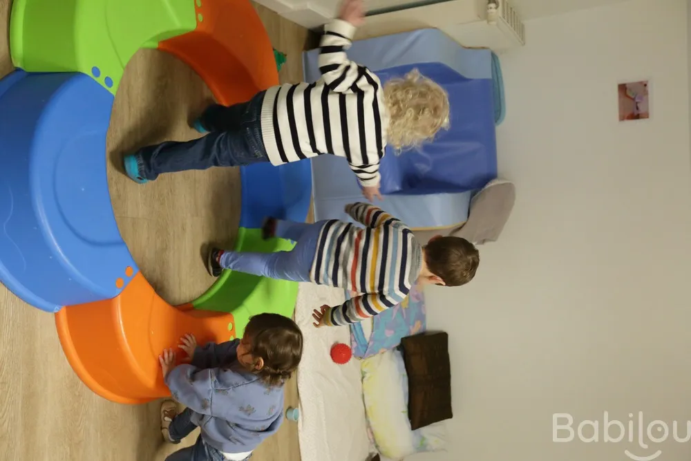 Espace de motricité et de jeux pour les tout-petits