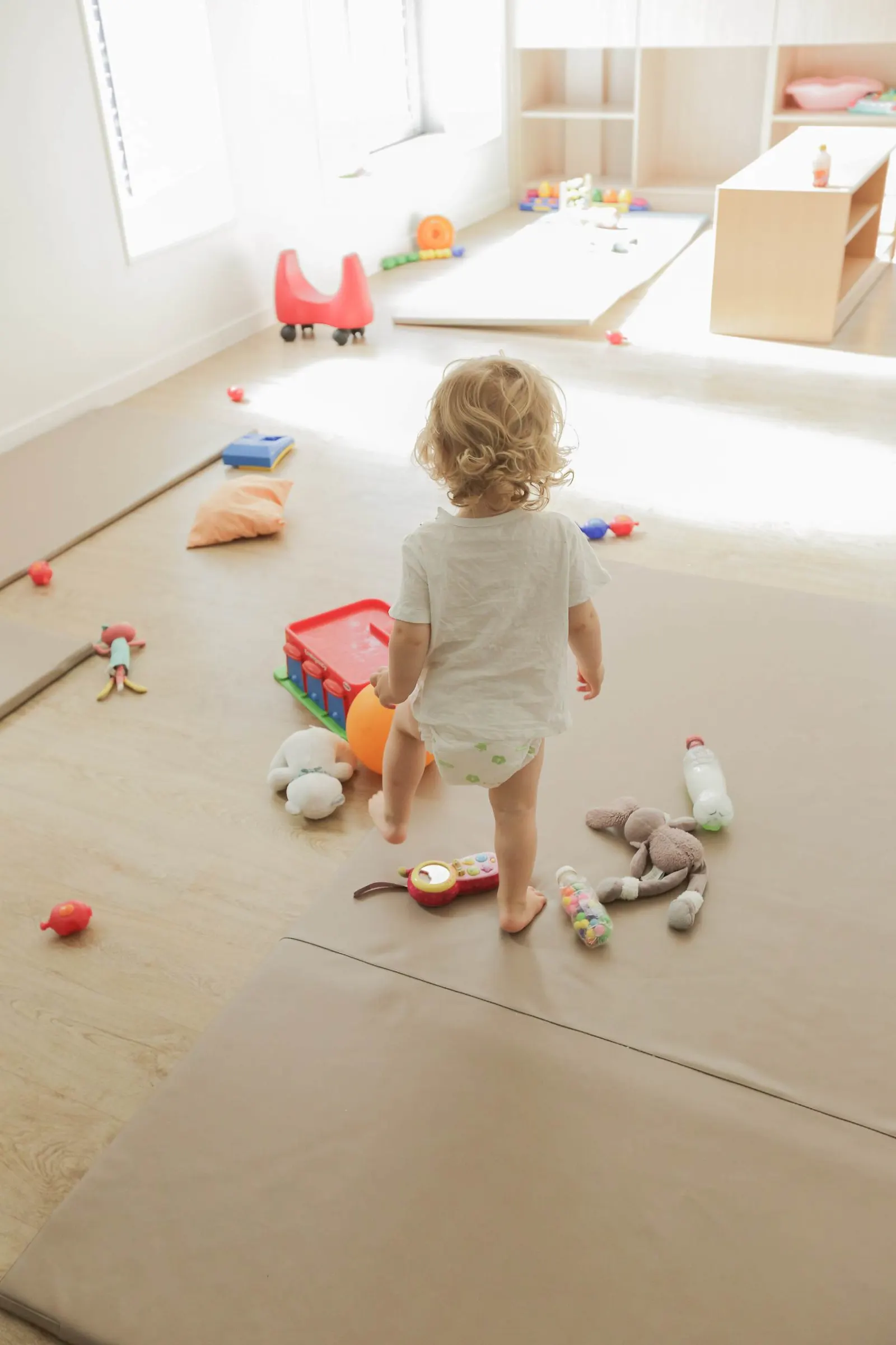 Salle de jeu et d'éveil de la crèche Babilou Villeurbanne Guérin