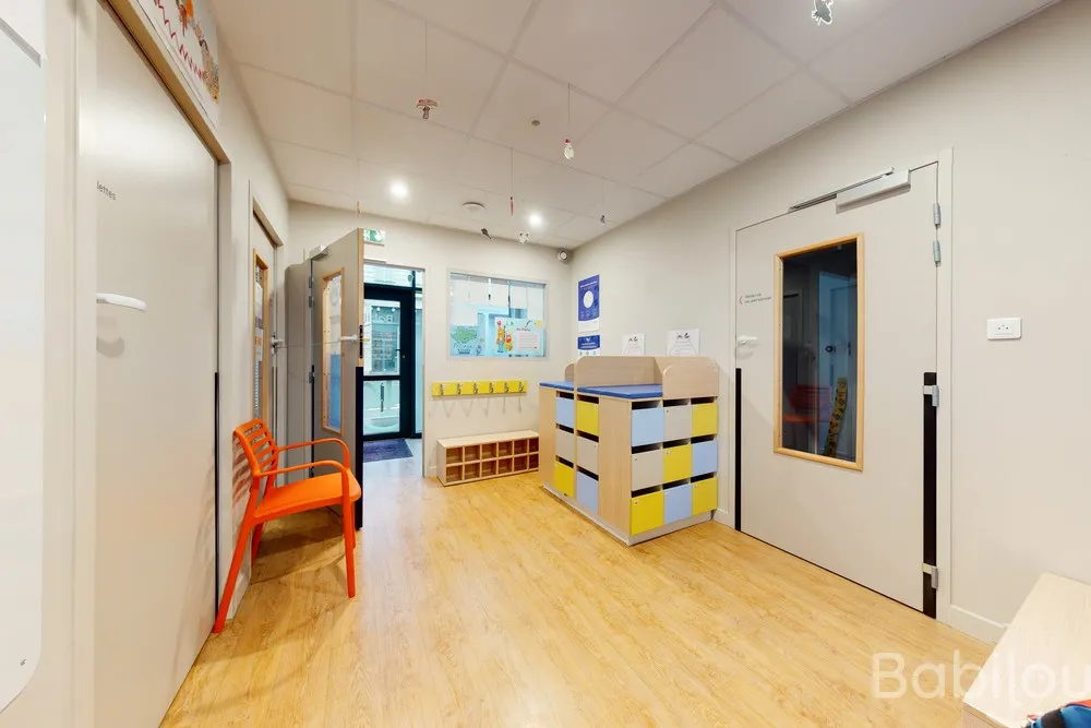 Hall d'entrée de la crèche Babilou Lyon Université