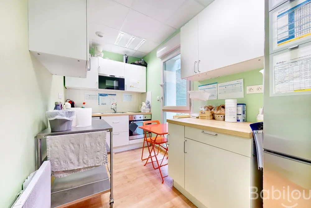 Cuisine de la micro-crèche pour la préparation des repas