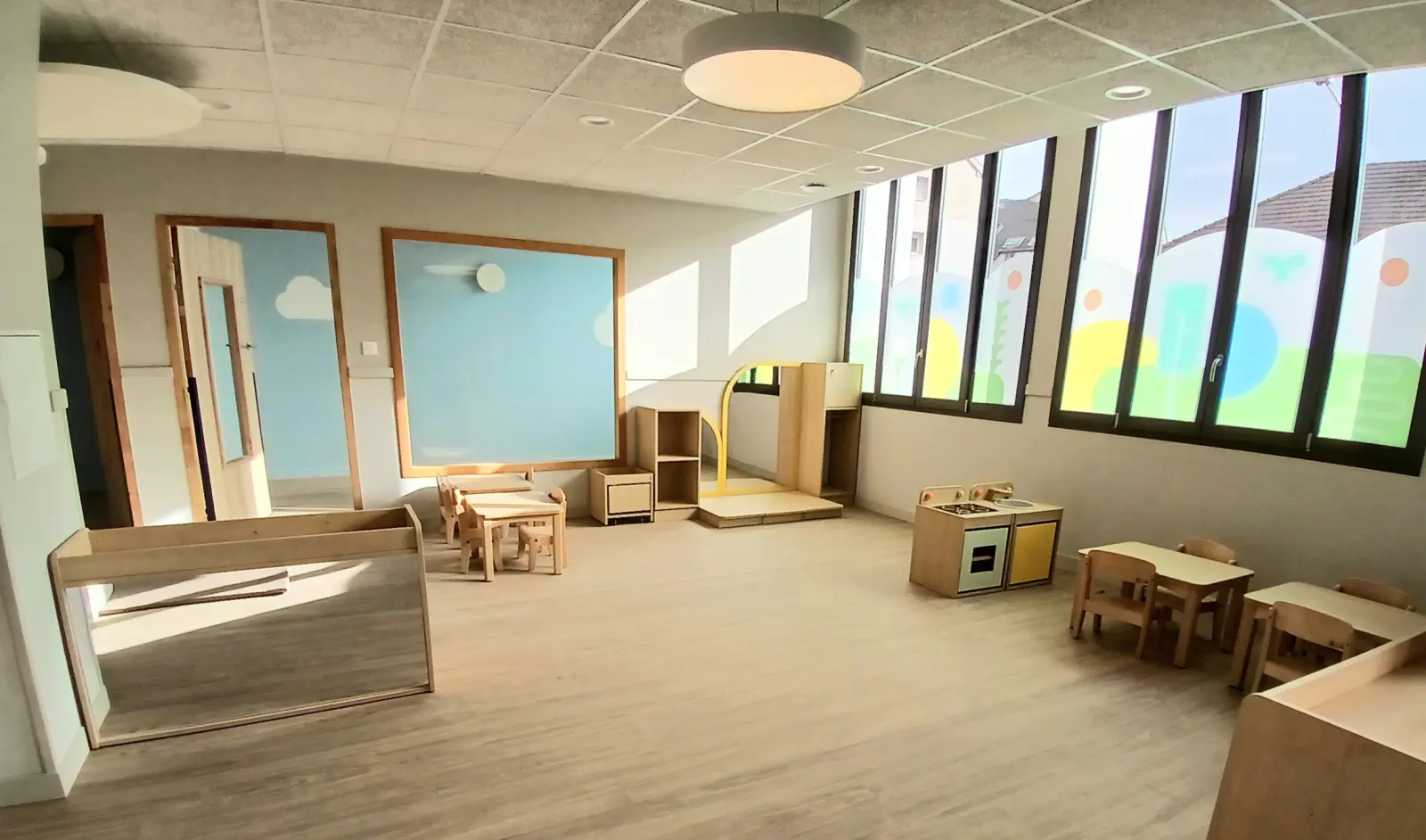 Une crèche toute neuve, rue Marc Leroux à Annecy