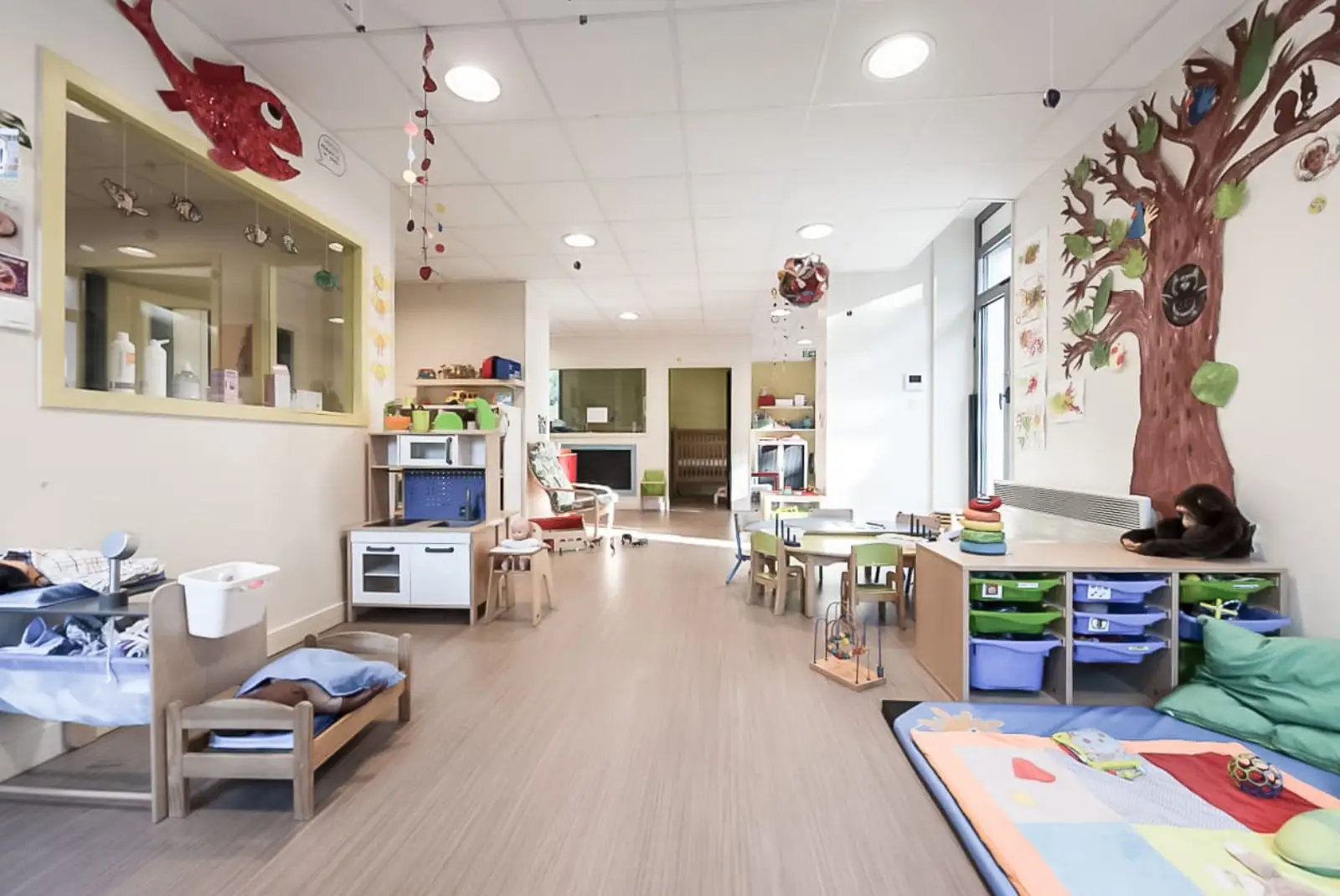 Espace de vie de la crèche Babilou Marseille Paul Claudel