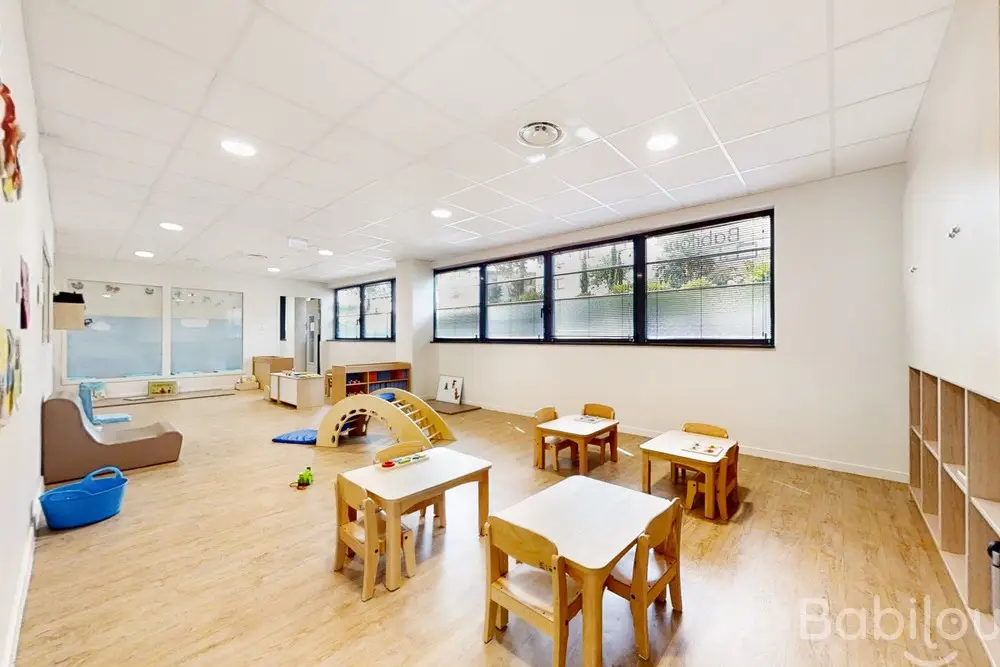 Salle de jeux de la crèche Babilou Aix-en-Provence La Duranne Cézanne