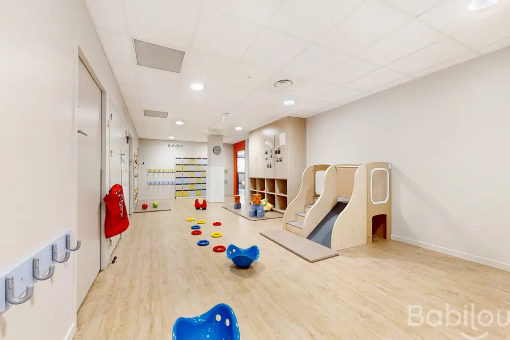 Espace de motricité de la crèche Babilou Aix-en-Provence La Duranne Cézanne