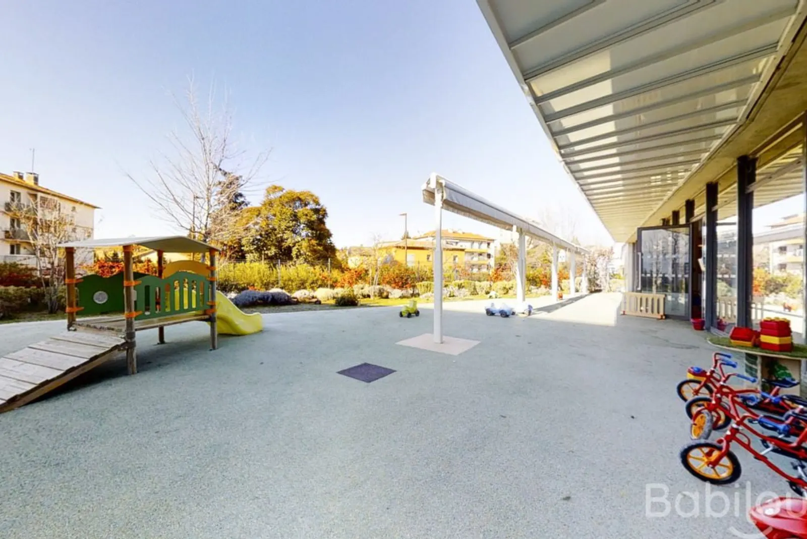 Un jardin extérieur pour grandir au grand air