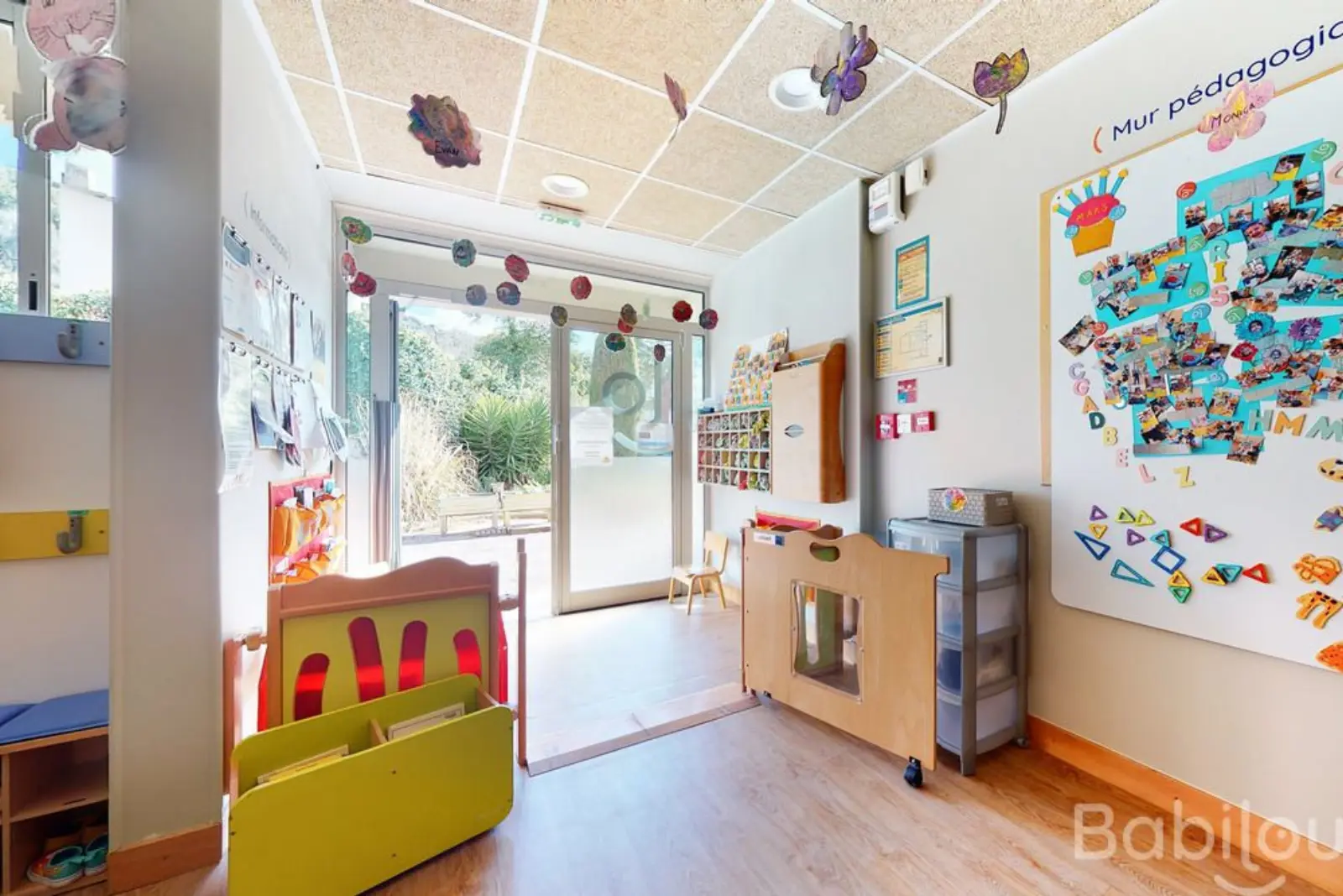 Salle de jeux de la crèche Babilou Nice Vinaigrier