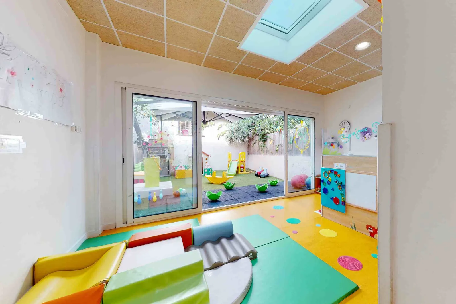 Pôle de motricité de la micro-crèche Babilou Nice Meyerbeer