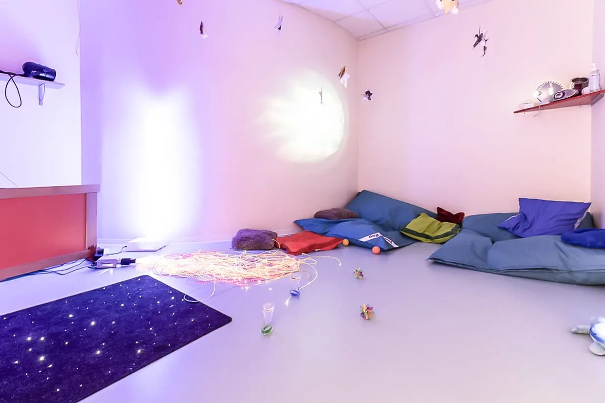 Une salle Snoezelen pour l'éveil sensoriel des tout-petits