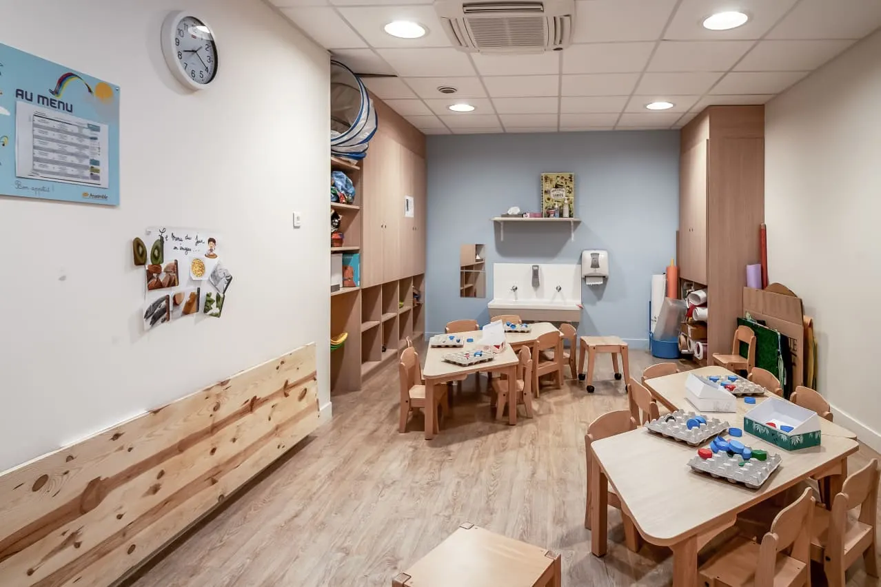 Une crèche dans le quartier des Bassins à Flot, à Bordeaux