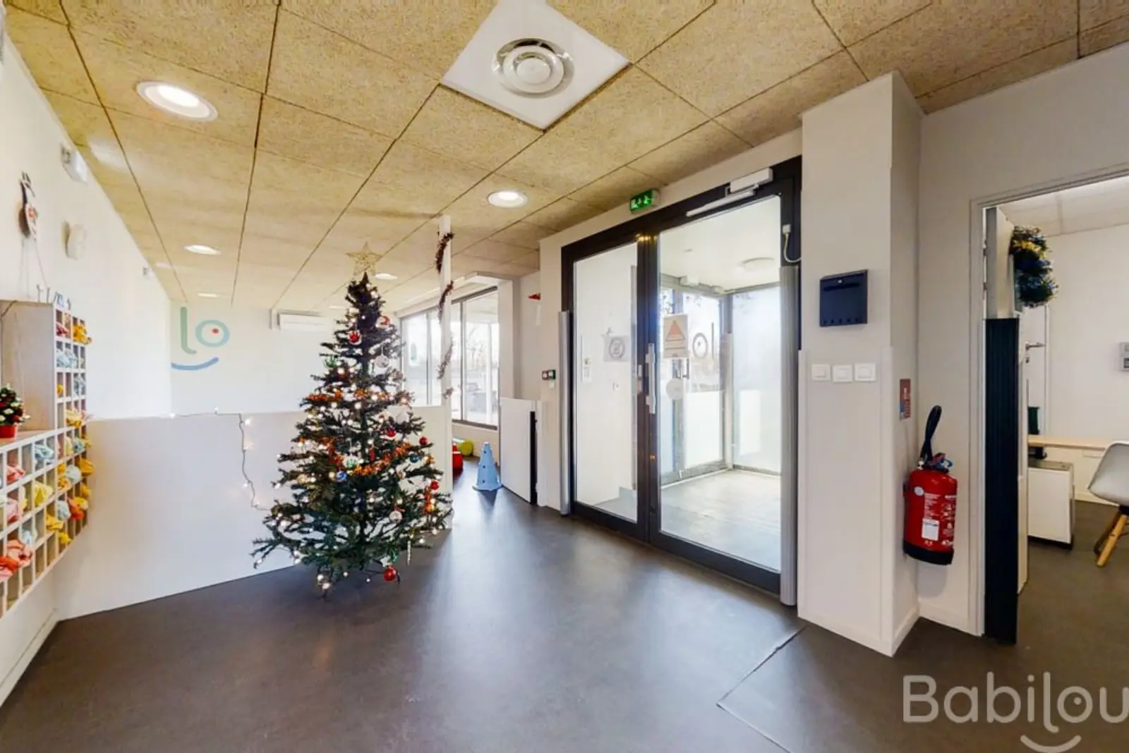 Entrée de la crèche Babilou Blagnac L'imagin'R