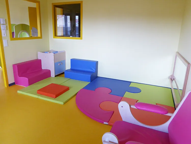 Salle de jeux à la crèche Babilou Toulouse Bayonne