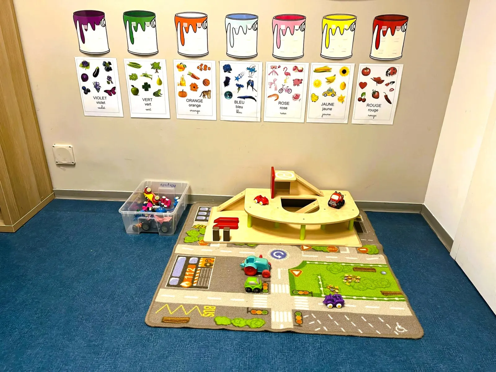 Espace de jeux et d'imitation de la micro-crèche Babilou Montpellier Club 7