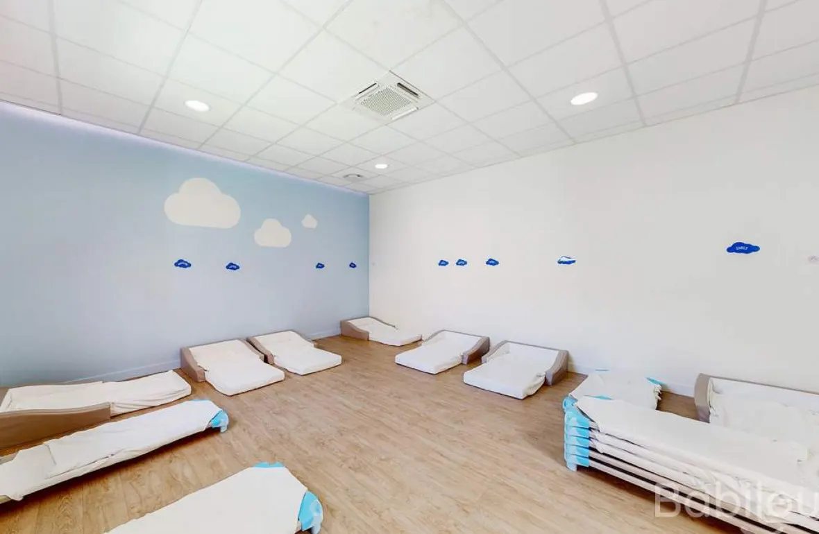 Dortoir de la crèche Babilou Montpellier Bourrely