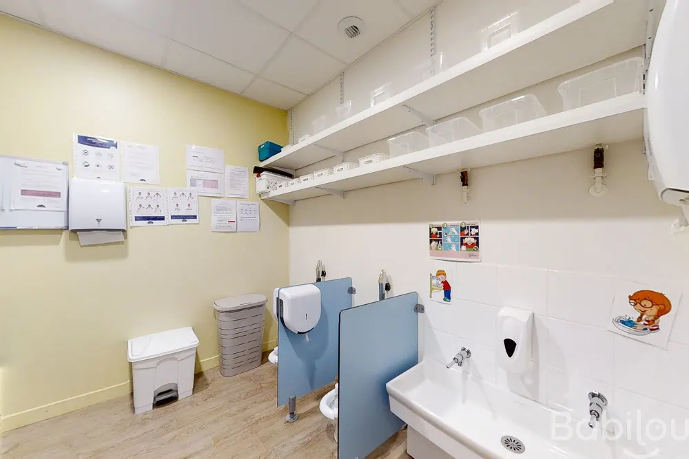 Sanitaires de la crèche Babilou Saint-Orens Négoce