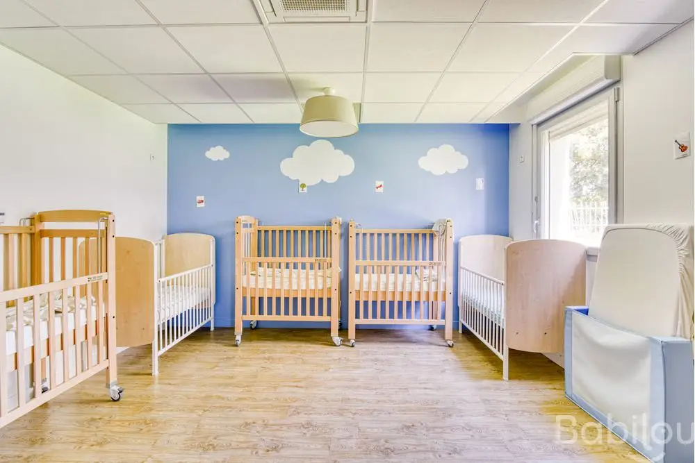 Dortoir de la crèche Babilou Toulouse Lalande