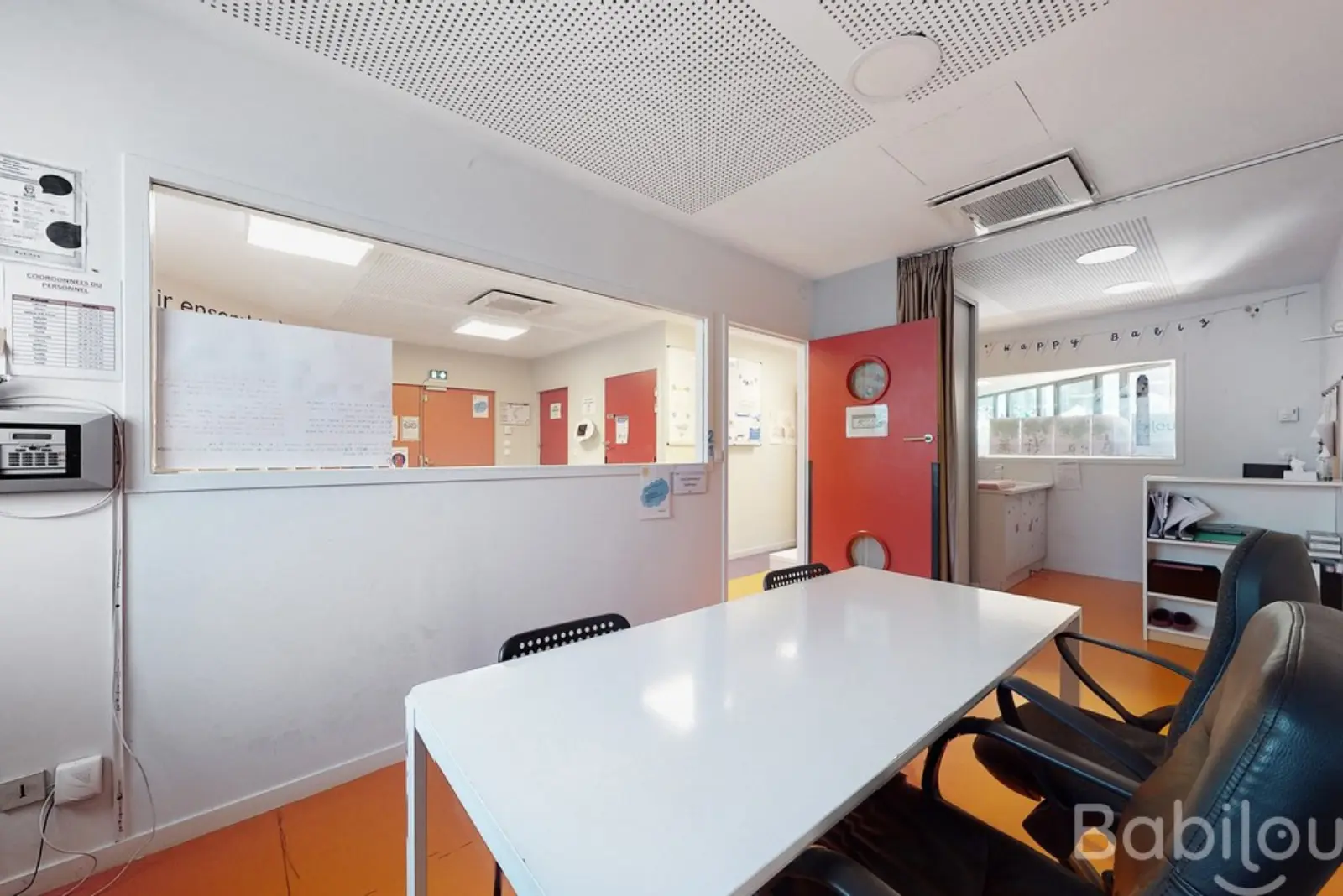 Espace accueil de la crèche Babilou Labège Garance