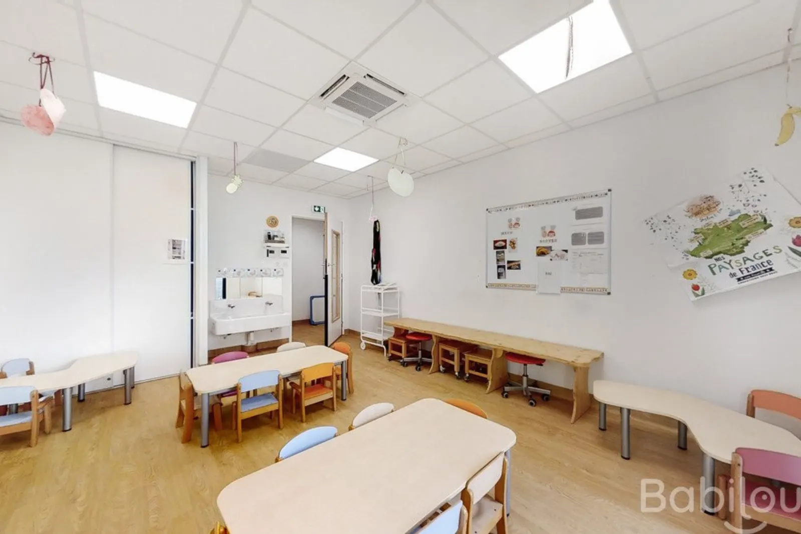 Salle d'activités de la crèche Babilou Eaunes Mairie