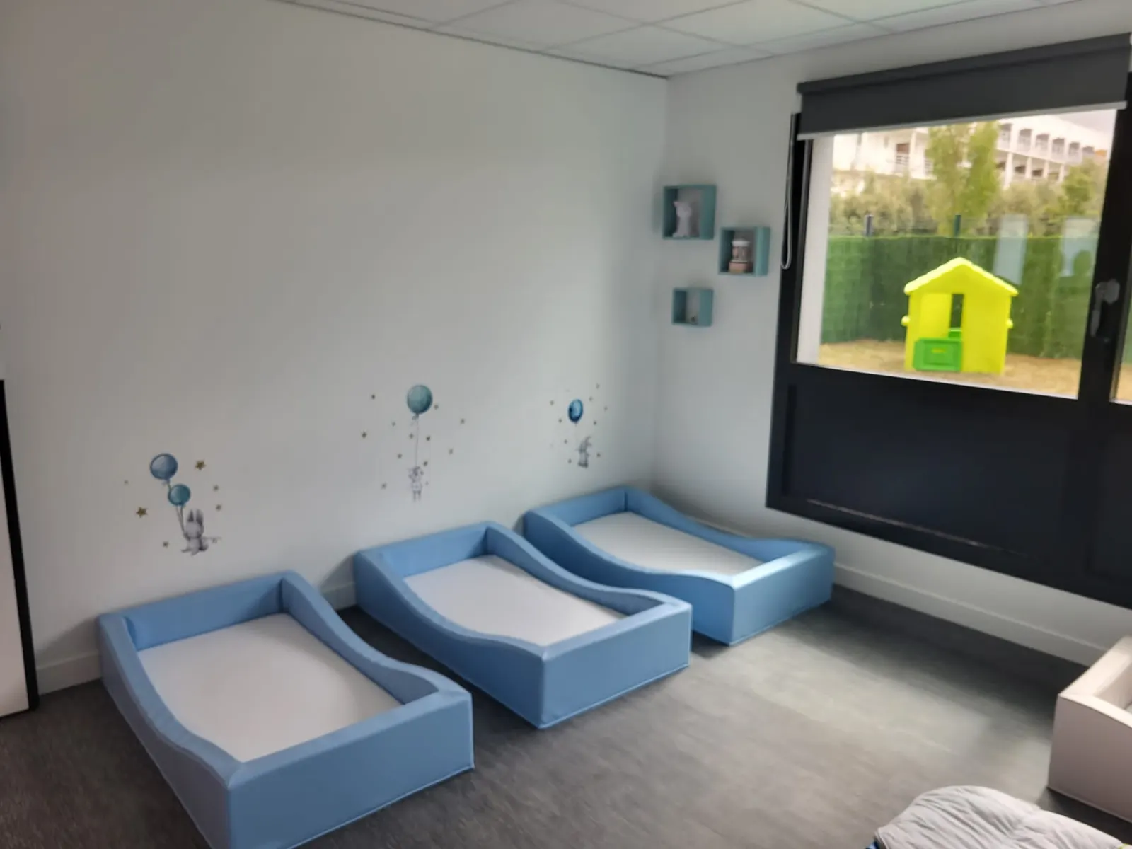 Dortoir de la micro-crèche La Cabane des P'tits Chouchoux à Chartres