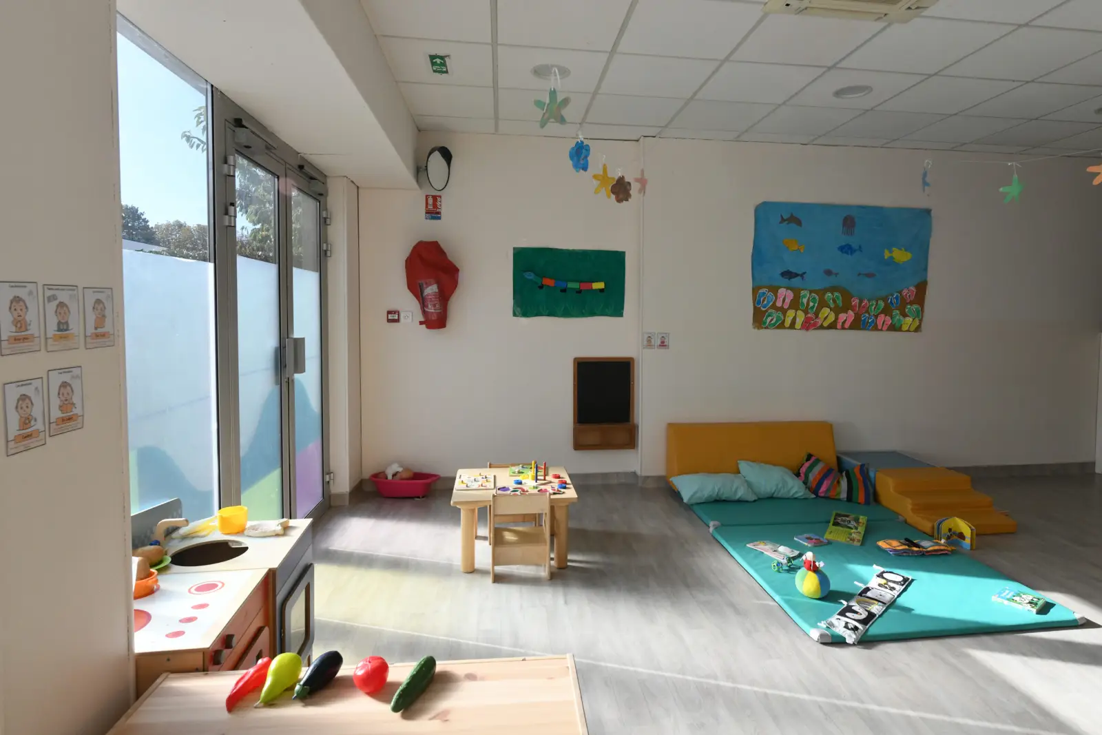 Une micro-crèche <strong>du réseau Les Coloriés</strong>, dans le quartier de l'Épi d'or