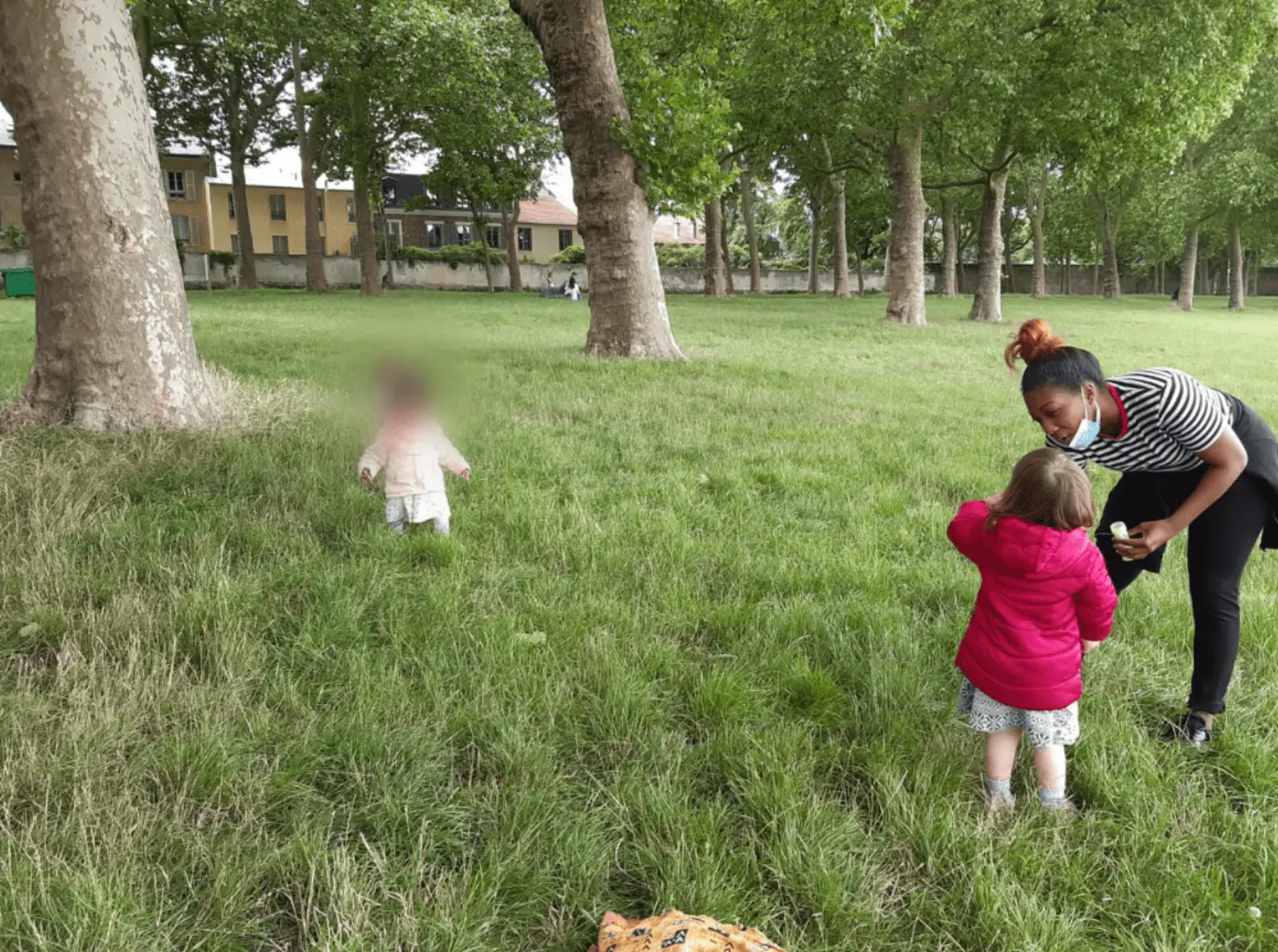 Sortie au parc avec l'équipe de la micro-crèche Les Coloriés de l'Orangerie à Versailles