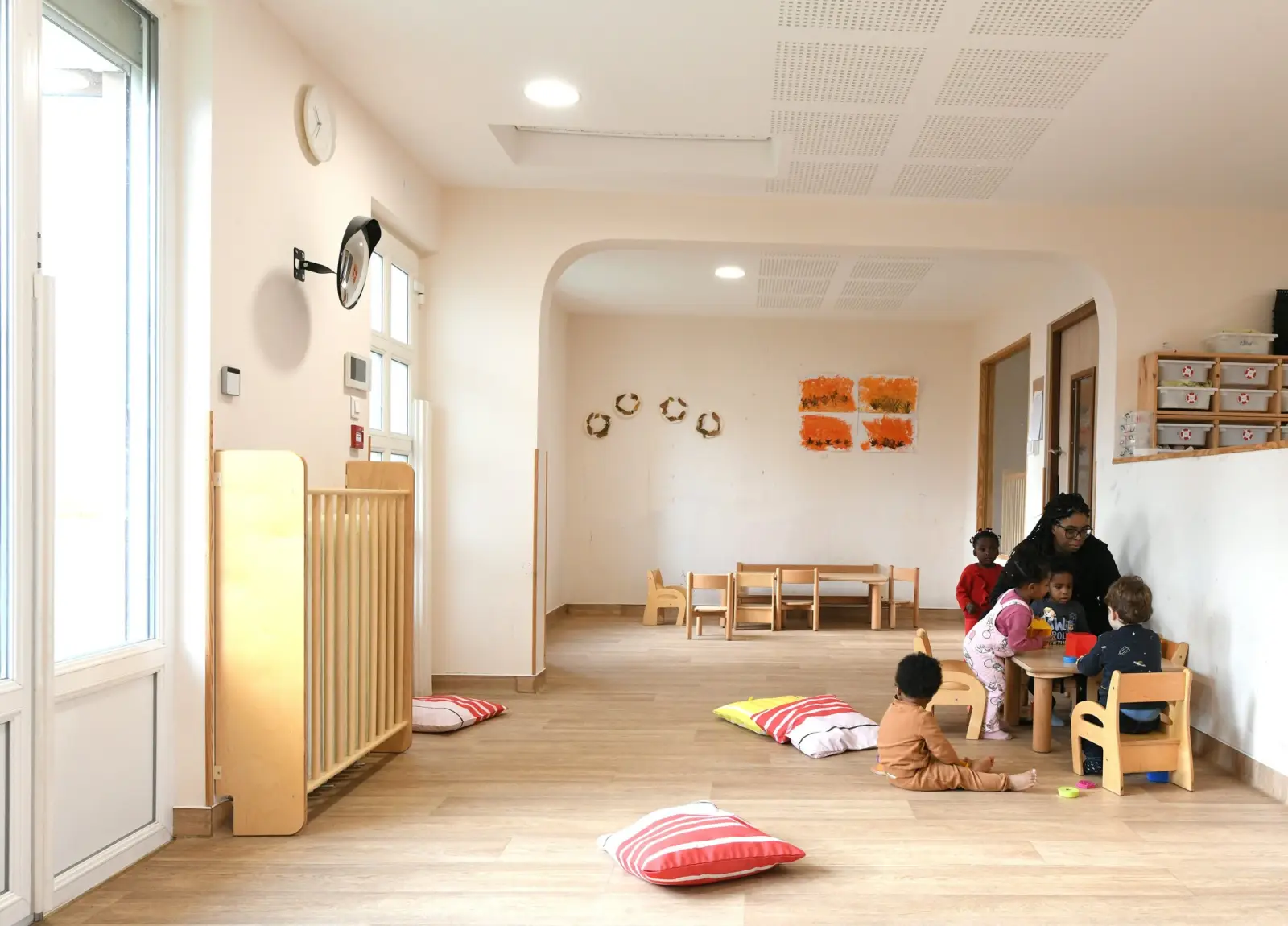 Une micro-crèche <strong>à taille humaine</strong>, avec son jardin
