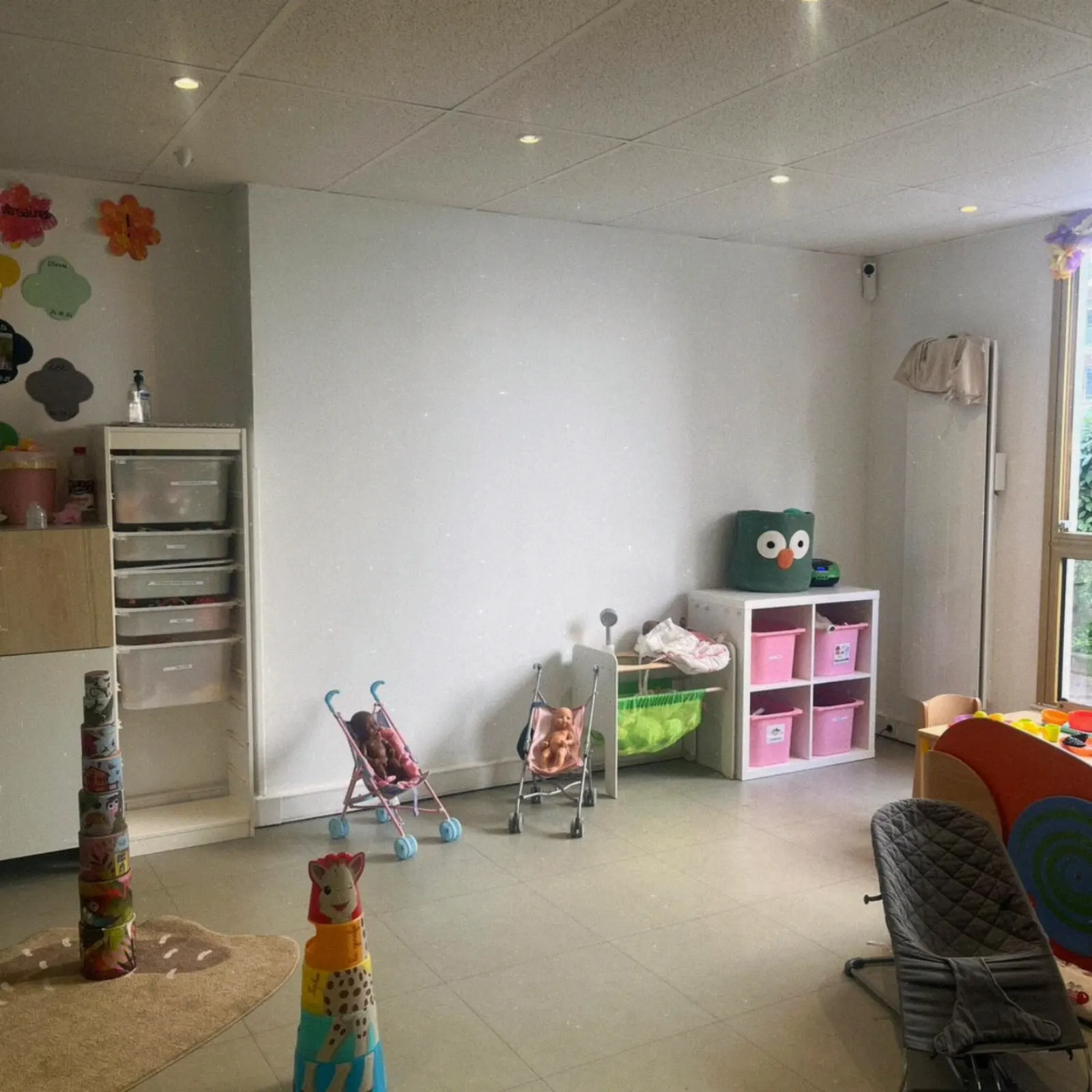 Salle de jeux de la micro-crèche Topaze à Lyon 7