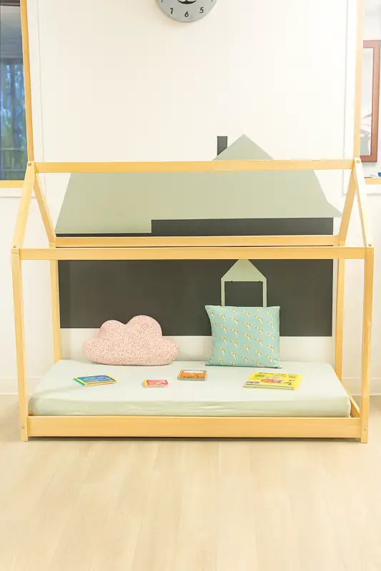 Dortoir cabane de la micro-crèche Boubou & Les Chérubins à Plaisance-du-Touch