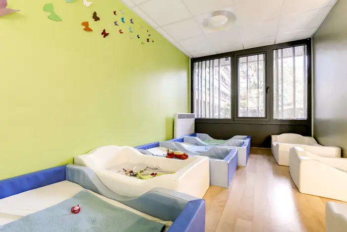 Dortoir de la crèche Paris 15 Vouillé