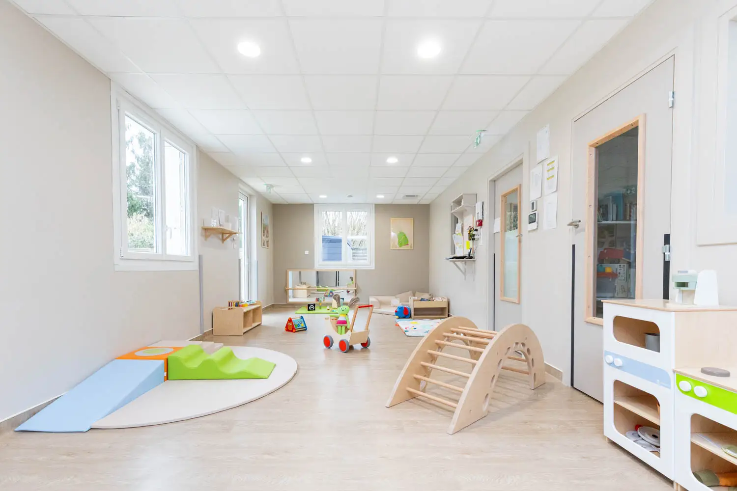 Une micro-crèche <strong>à taille humaine</strong>, en plein bourg de Carquefou