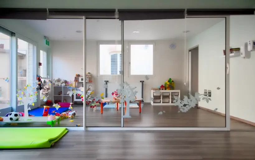 Coin de jeux de la micro-crèche Achille et Camille à Nancy Isabey