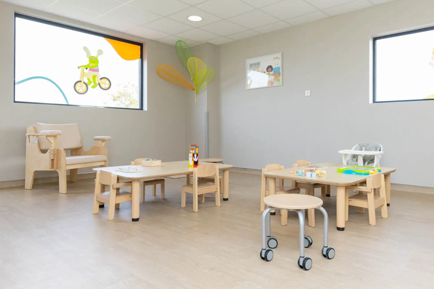 Une micro-crèche <strong>à taille humaine</strong>, au bord du parc Georges Brassens