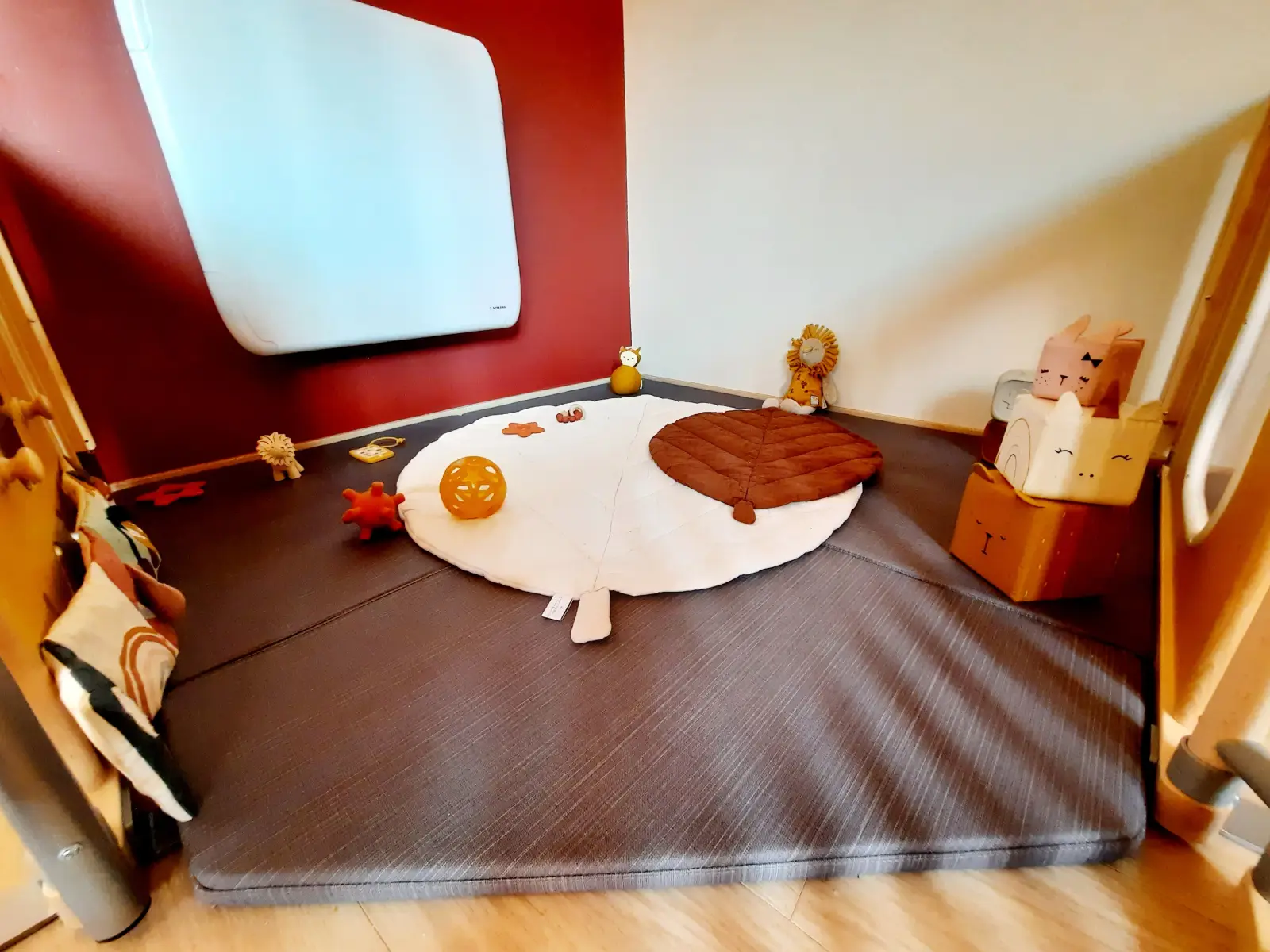 Espace de motricité et d'éveil de la micro-crèche Graines d'Artistes à Bondues Croix Blanche
